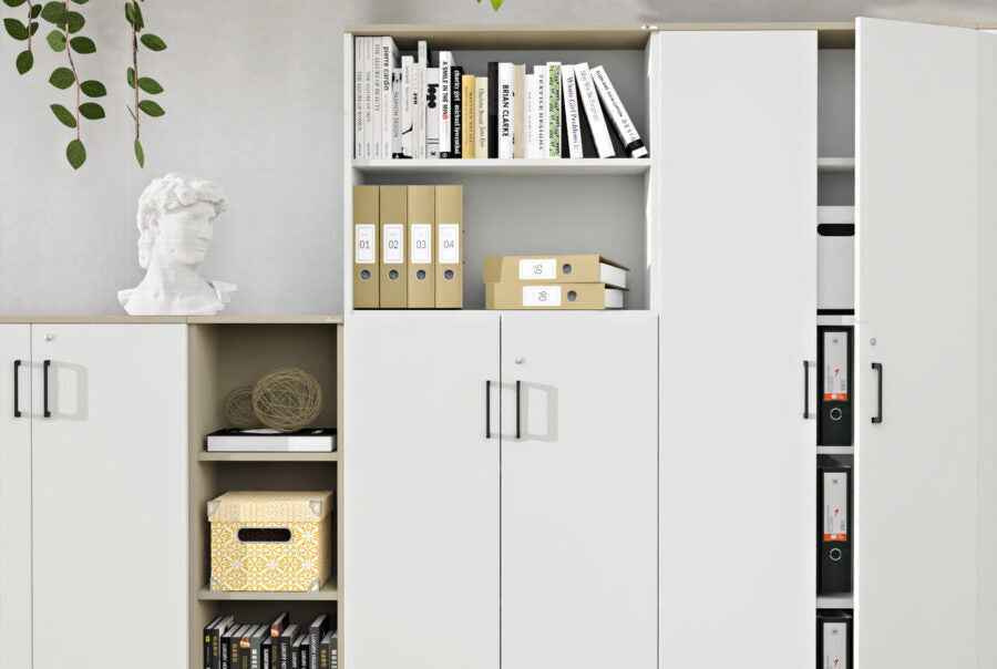 Druckerschrank 2 OH – 100 cm Breit, 60 cm Tief (Kopie)