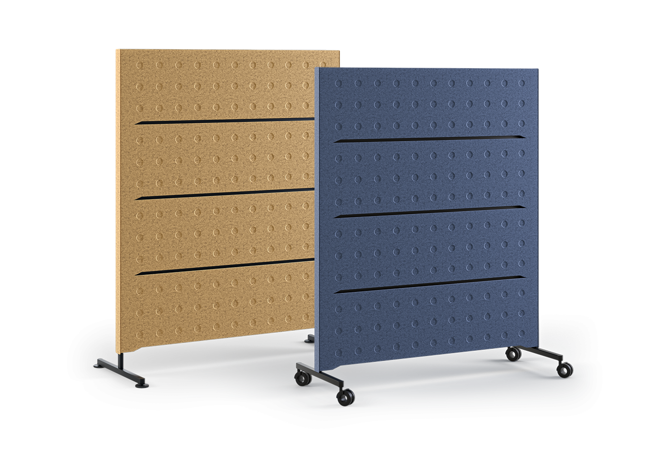 Stellwand auf Rollen Plus-Serie