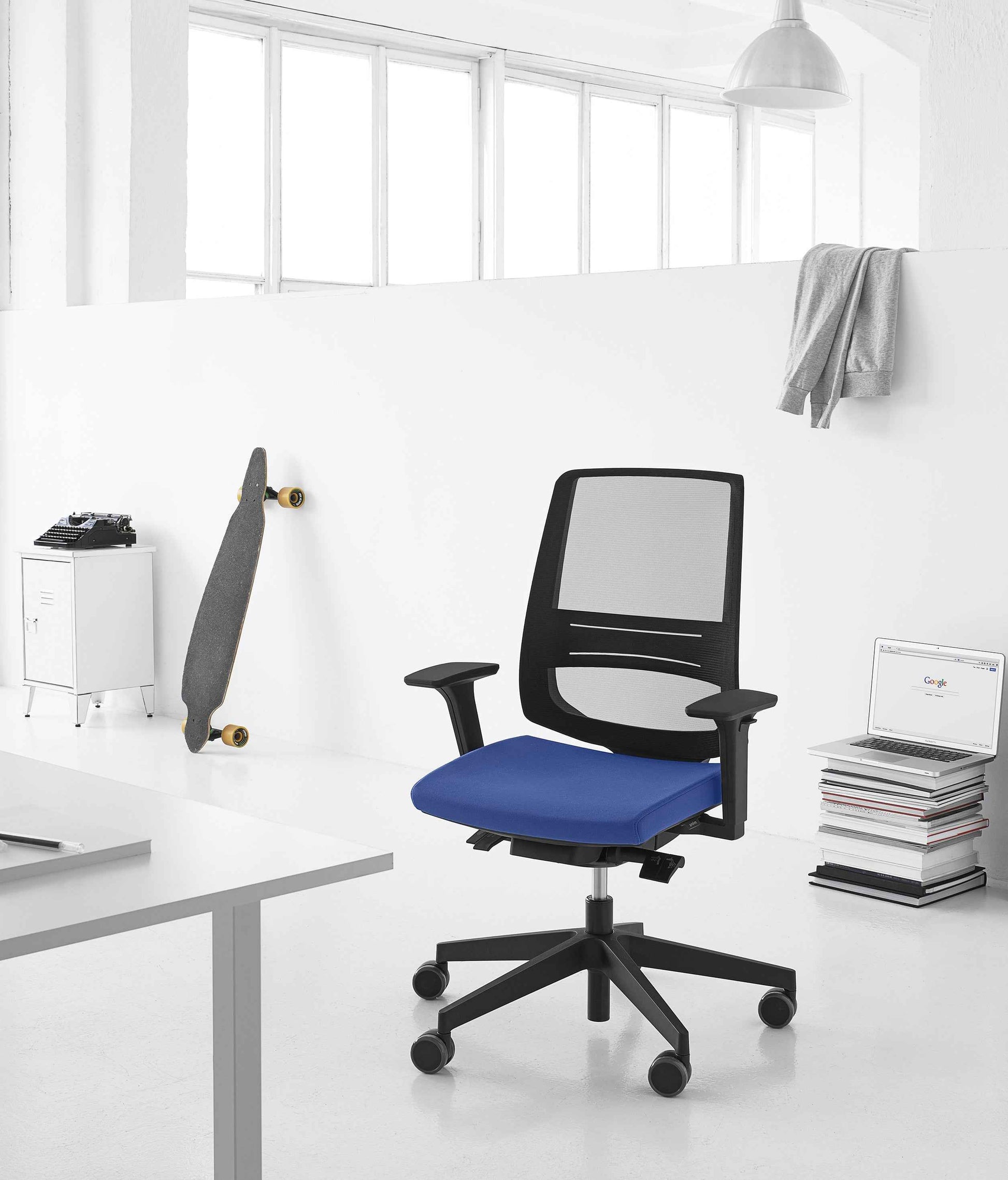 Ergonomischer Büro Drehstuhl Light-up - Netz