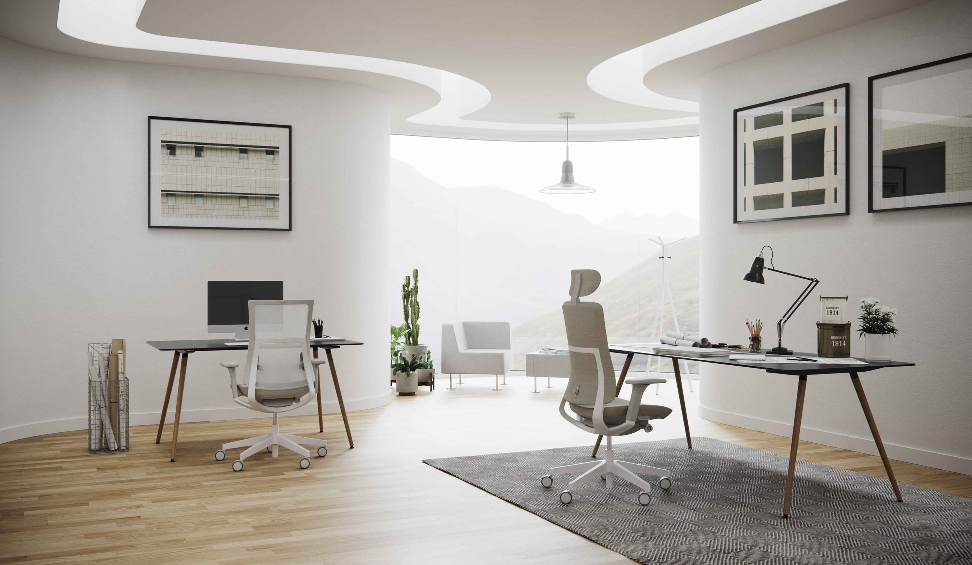 Ergonomischer Büro Drehstuhl Violle