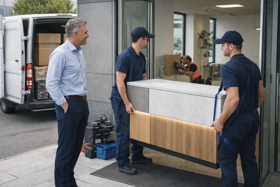 Lieferung ohne Stress