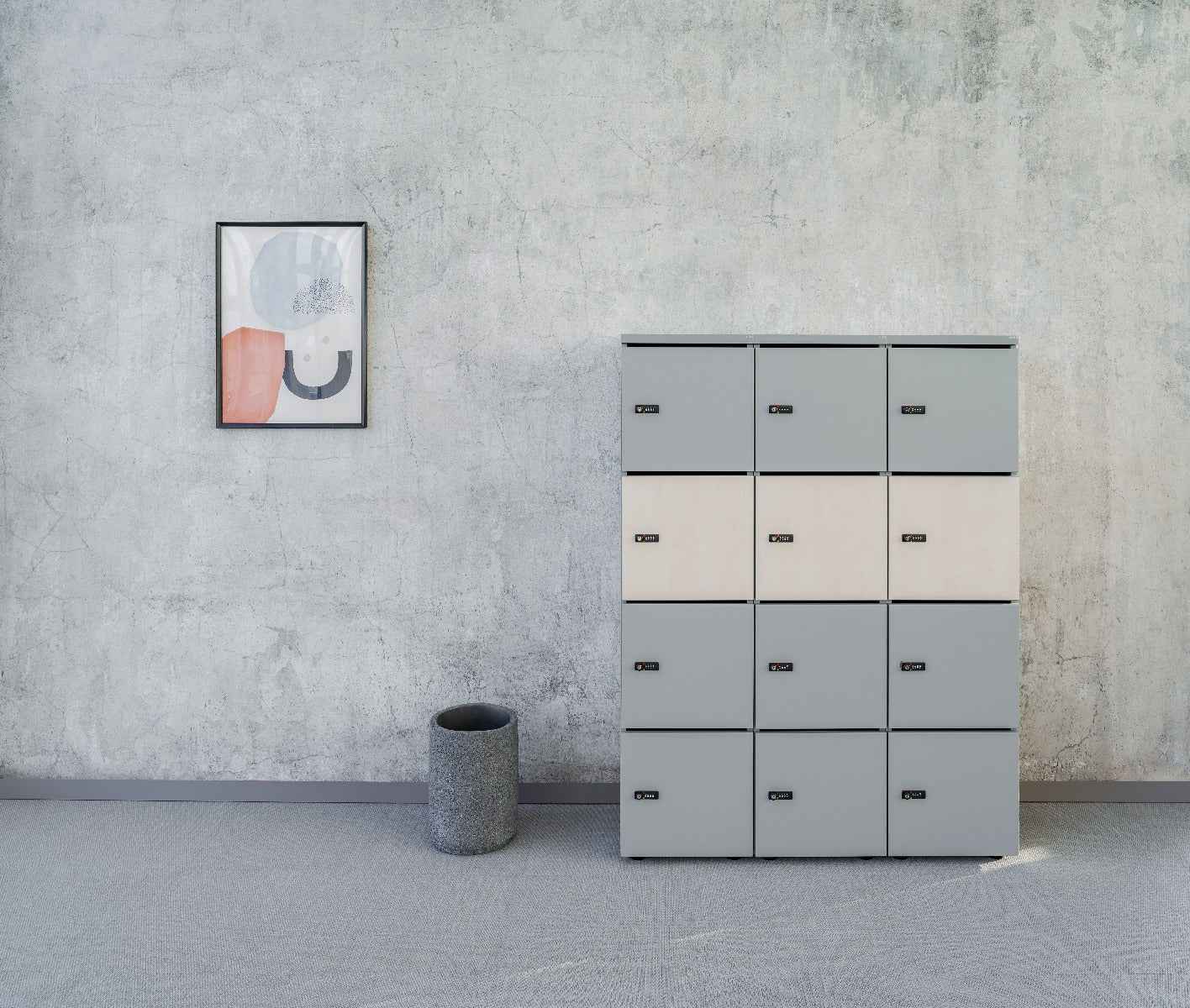 Schließfachschrank Look