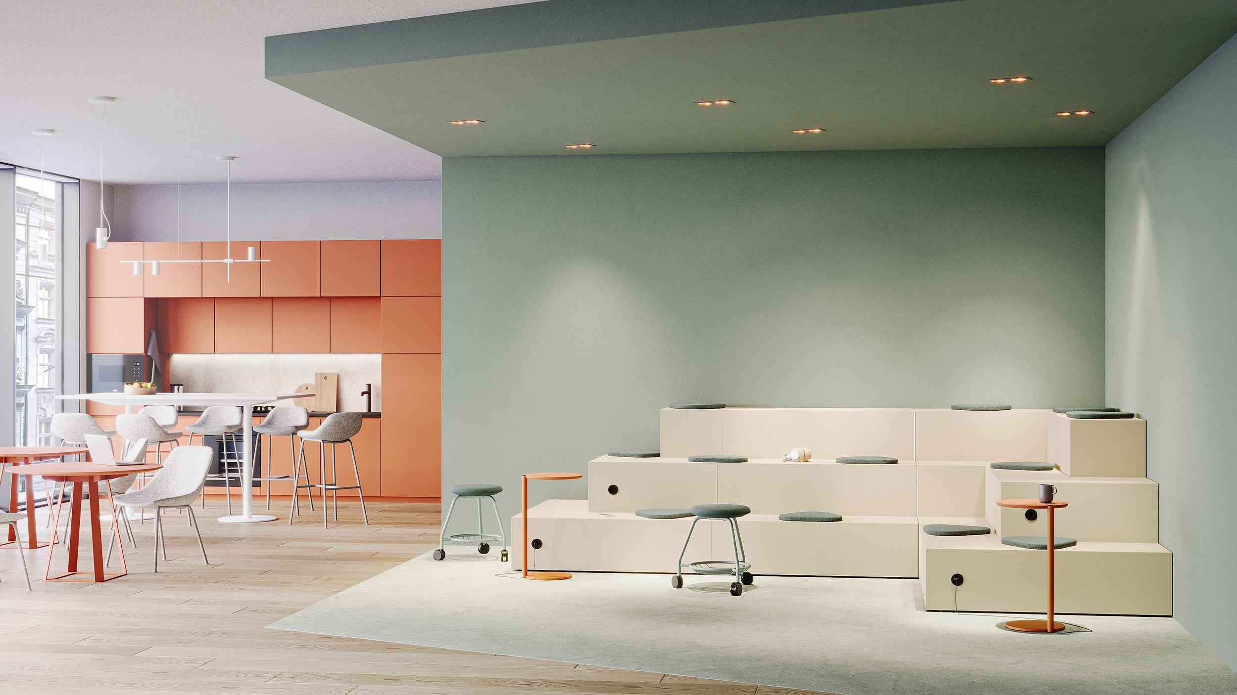 Podium - modulares Sitzsystem Z3