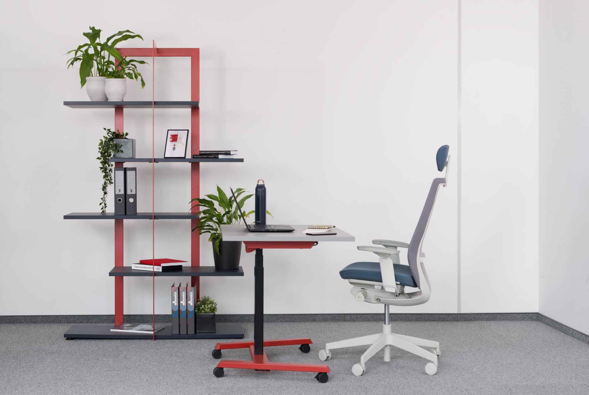 Höhenverstellbarer Multifunktionaler Home Office Schreibtisch VARIANT Tischplatte klappbar