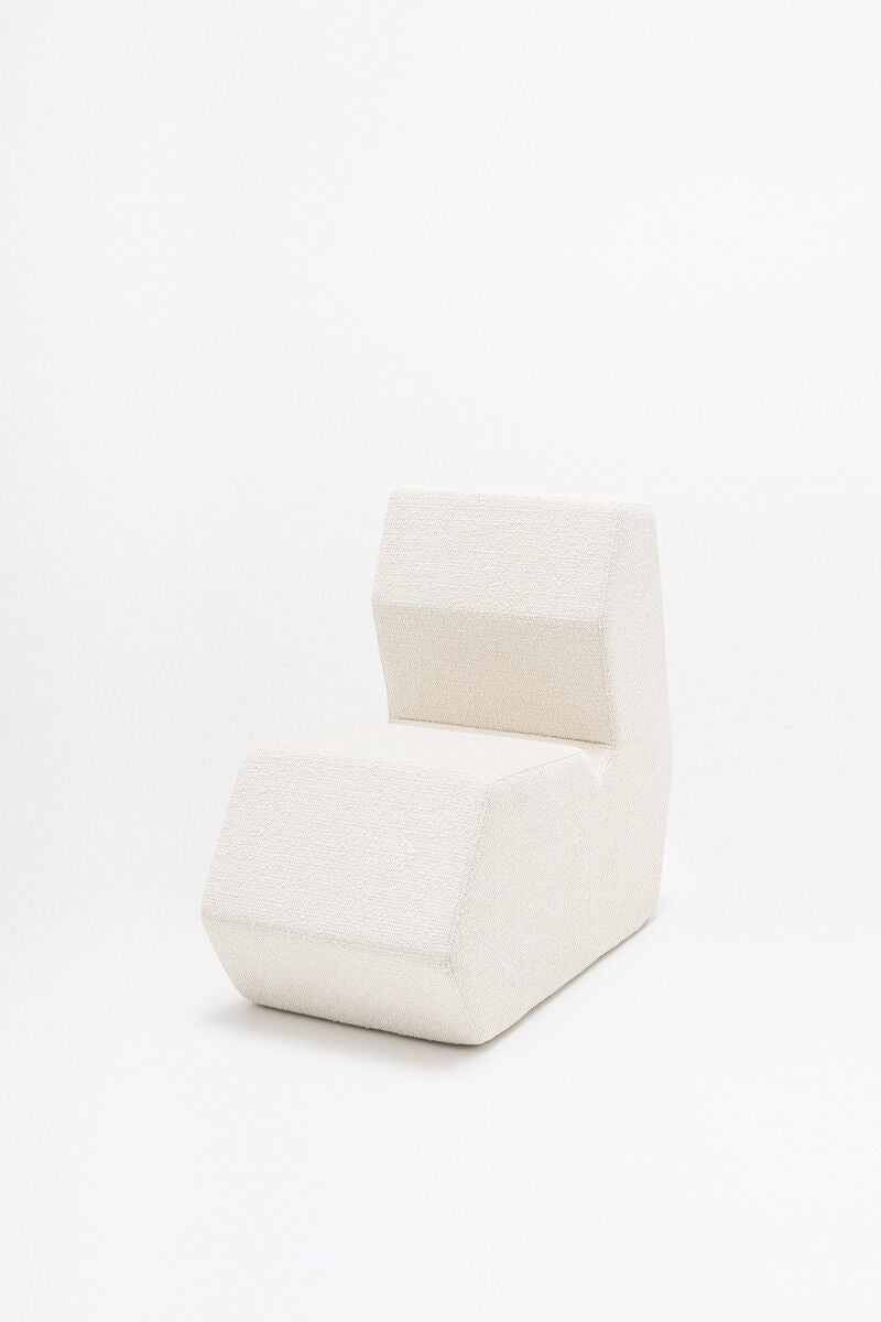 Sitzhocker Shape mit Rückenlehne