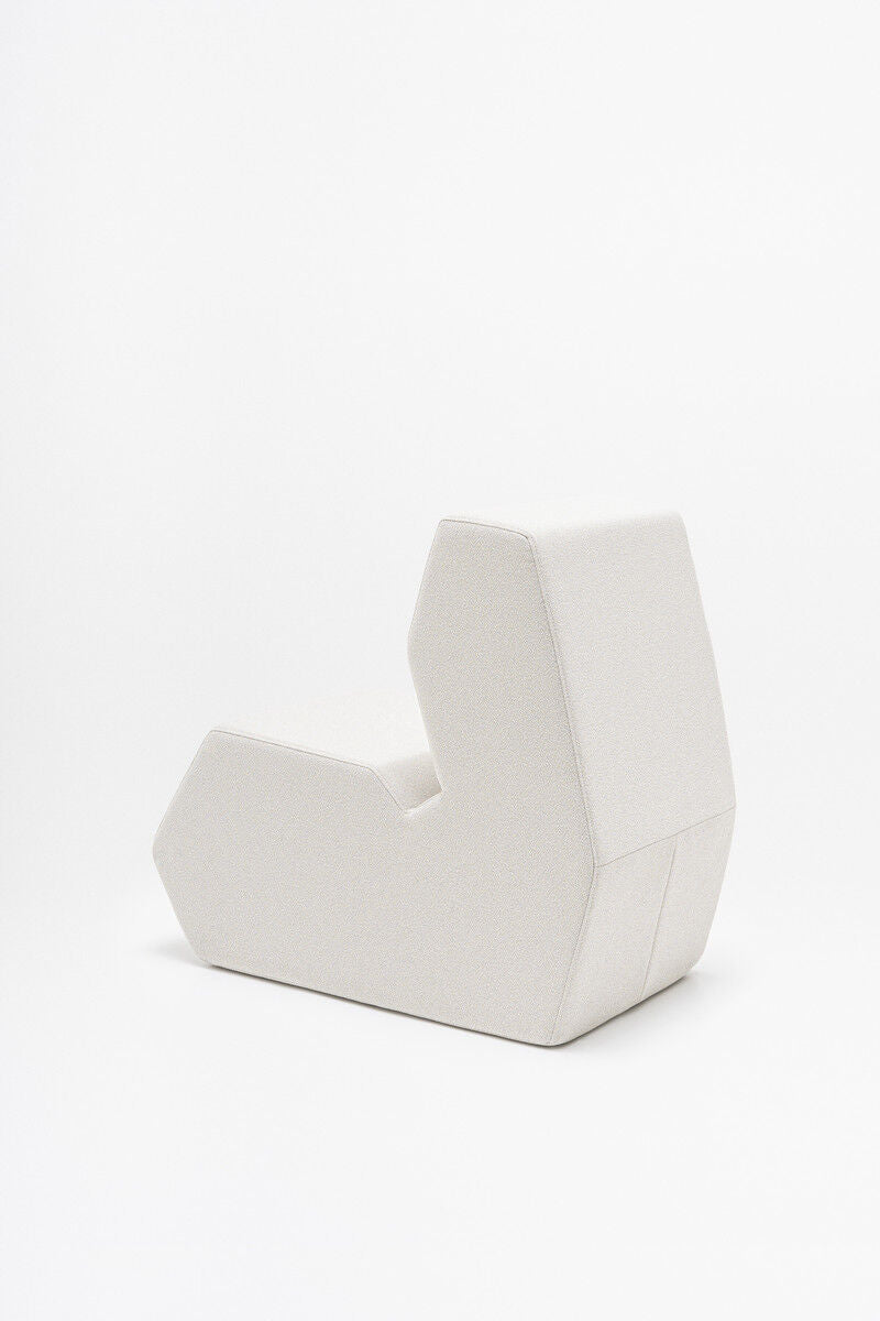 Sitzhocker Shape mit Rückenlehne