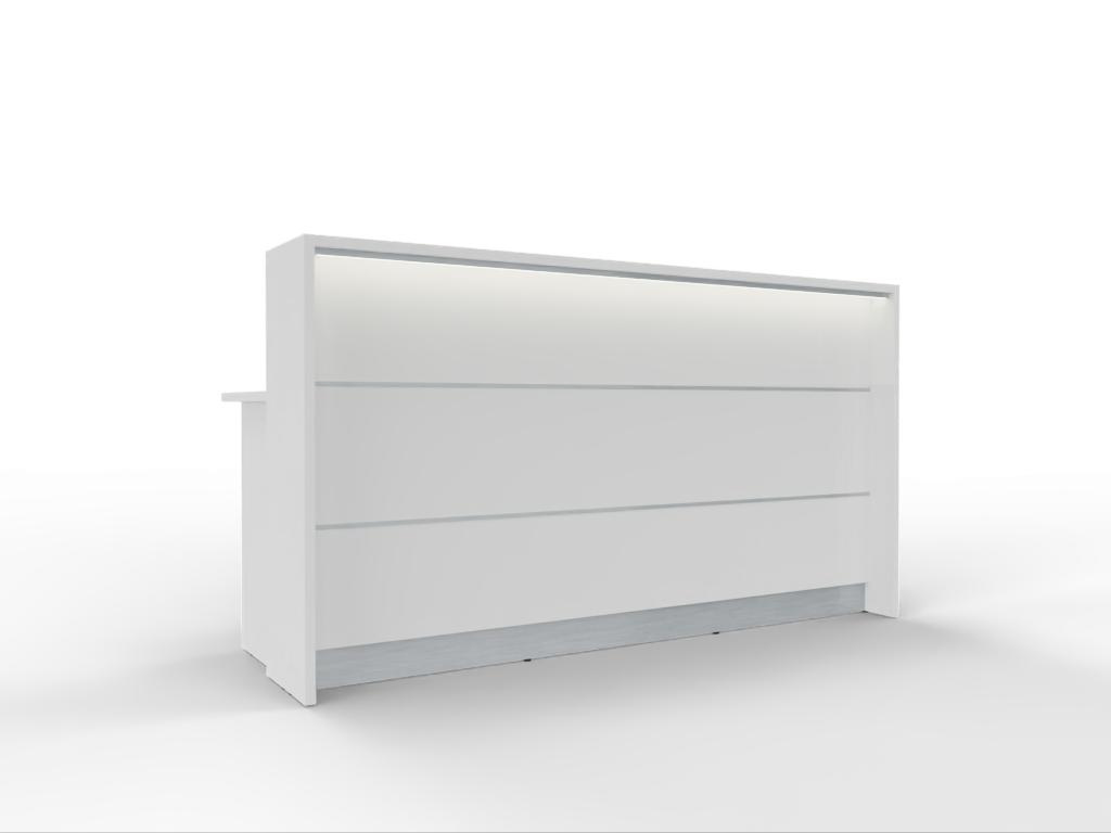 Empfangstheke AS-Line, 200 cm breit
