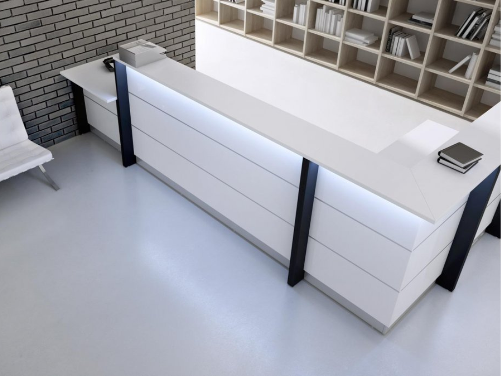 Empfangstheke AS-Line, 200 cm breit