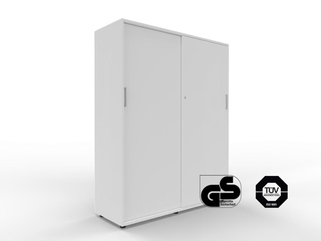Schiebetürenschrank 4 OH - Breite & Tiefe konfigurierbar