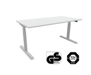 Elektrisch Höhenverstellbarer Schreibtisch | Levo X Breite 160 cm, Tiefe zwischen 60 - 100 cm